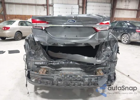 2017 Ford Fusion Hybrid S from USA, damaged, VIN 3FA6P0UU6HR360684